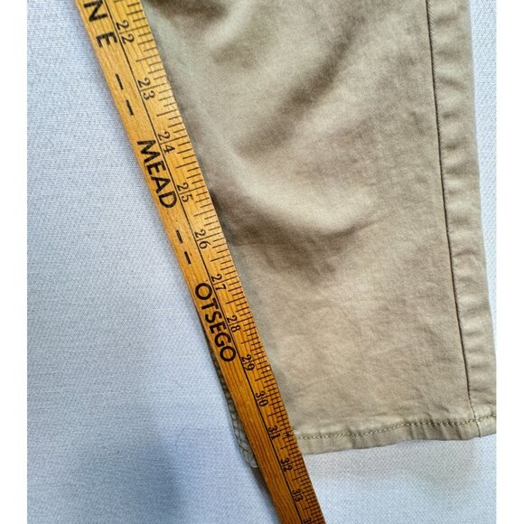 Levis Signature Gold Athletic Khaki Pants Mens 30x32 Tan Straight Casual Cotton - Picture 6 of 13